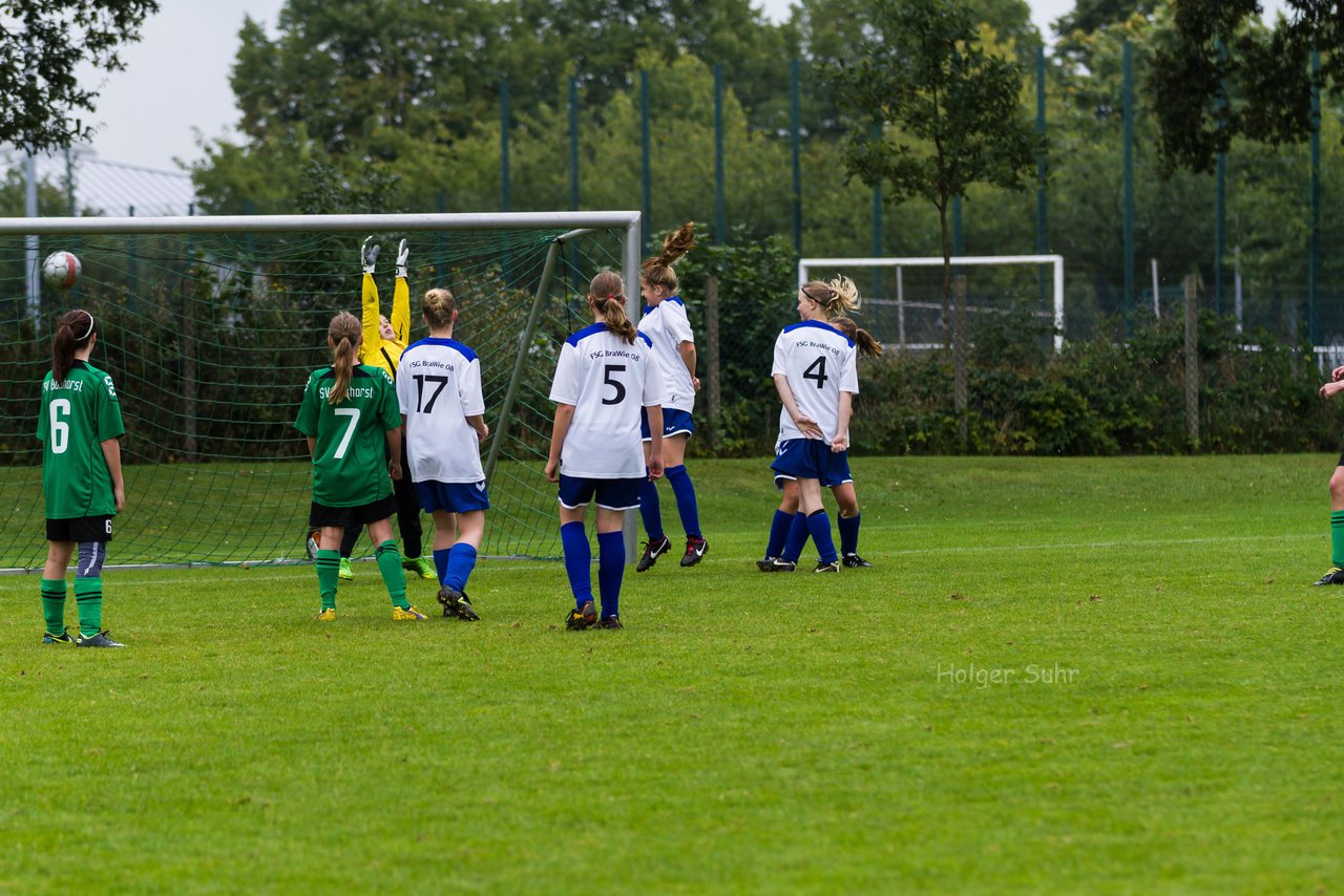 Bild 161 - C-Juniorinnen FSG BraWie 08 o.W - SV Bokhorst : Ergebnis: 4:2